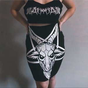 Killstar Baphomet Skirt